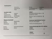 Mercedes-Benz C vaihtoauto