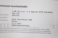 Toyota C-HR vaihtoauto