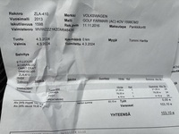 Volkswagen Golf vaihtoauto