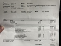 Mitsubishi Outlander vaihtoauto