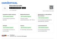 Chevrolet Corvette vaihtoauto