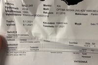 Kia Optima vaihtoauto