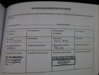 Subaru Outback vaihtoauto