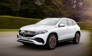 Mercedes-Benz EQA sähköistää kompaktin premiumluokan – kulkee täydellä latauksella jopa 424 kilometriä