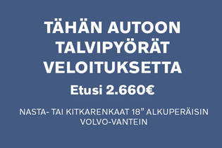 heti ajoon Volvo V60