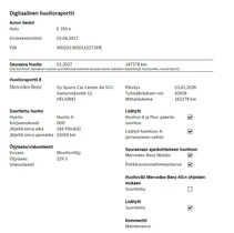 Mercedes-Benz E vaihtoauto