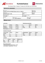 Toyota Avensis vaihtoauto