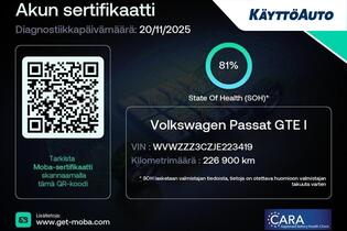 Volkswagen Passat vaihtoauto