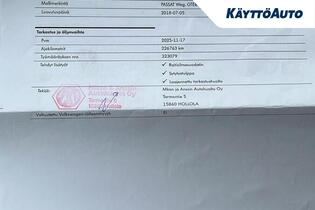 Volkswagen Passat vaihtoauto