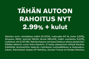 heti ajoon Volvo V60