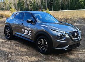 heti ajoon Nissan Juke