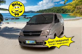 Toyota Hiace vaihtoauto