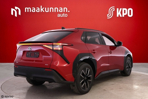 heti ajoon Toyota bZ4X