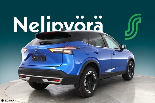 heti ajoon Nissan Qashqai