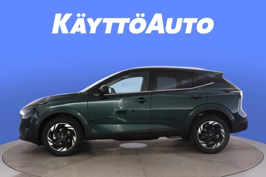 heti ajoon Nissan Qashqai