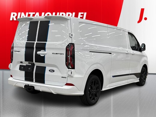 heti ajoon Ford Transit Custom