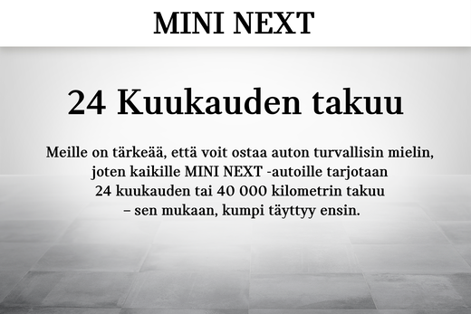 heti ajoon Mini Countryman