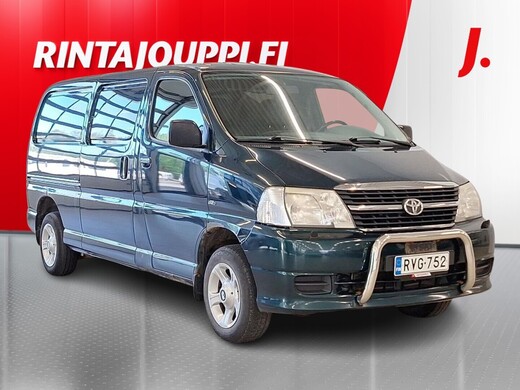 Toyota Hiace vaihtoauto
