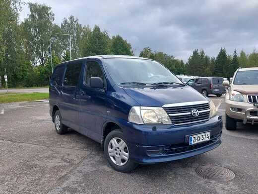 Toyota Hiace vaihtoauto