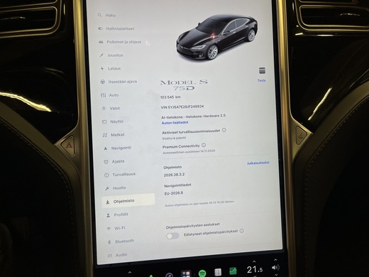 Tesla Model S vaihtoauto