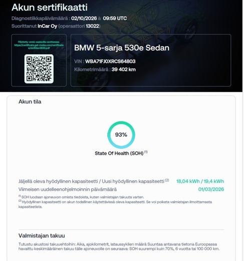 BMW 530 vaihtoauto