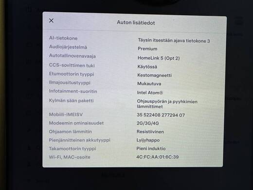 Tesla Model S vaihtoauto