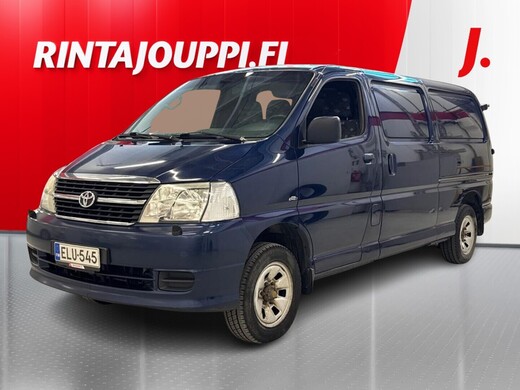 Toyota Hiace vaihtoauto