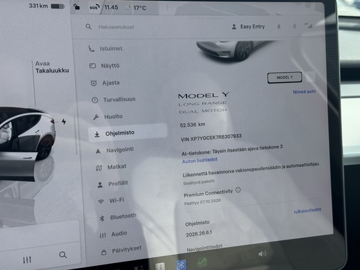 Tesla Model Y vaihtoauto