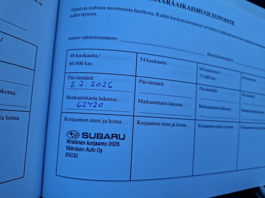 Subaru Outback vaihtoauto