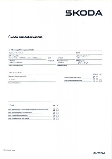 Skoda Octavia vaihtoauto