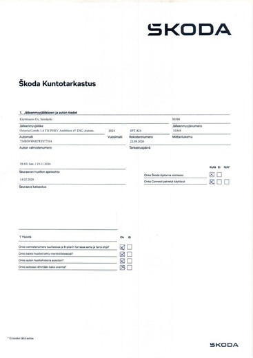 Skoda Octavia vaihtoauto