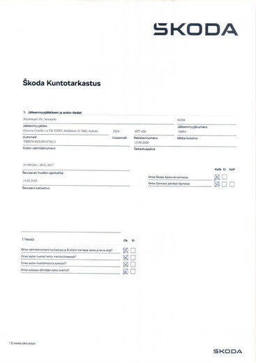 Skoda Octavia vaihtoauto