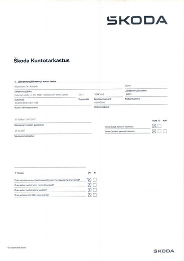 Skoda Octavia vaihtoauto