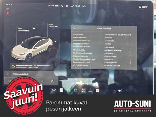 Tesla Model 3 vaihtoauto