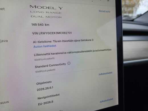Tesla Model Y vaihtoauto