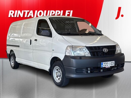 Toyota Hiace vaihtoauto