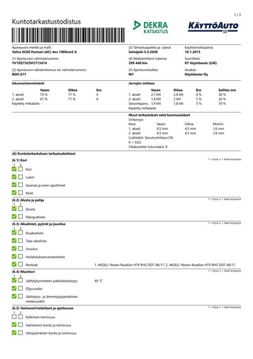 Volvo XC60 vaihtoauto