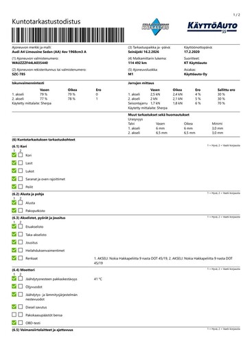 Audi A4 vaihtoauto