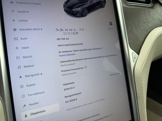 Tesla Model S vaihtoauto