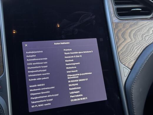 Tesla Model S vaihtoauto