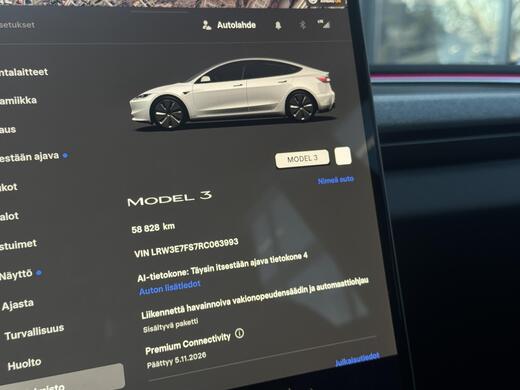 Tesla Model 3 vaihtoauto