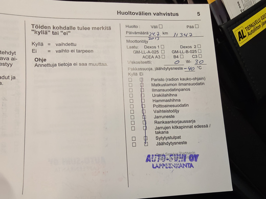 Opel Insignia vaihtoauto