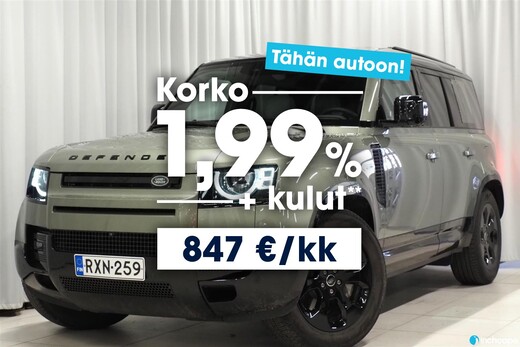 Land Rover Defender vaihtoauto