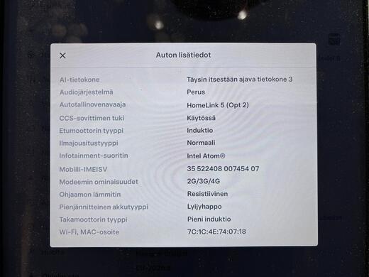 Tesla Model S vaihtoauto