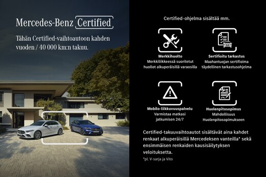 Mercedes-Benz EQE vaihtoauto