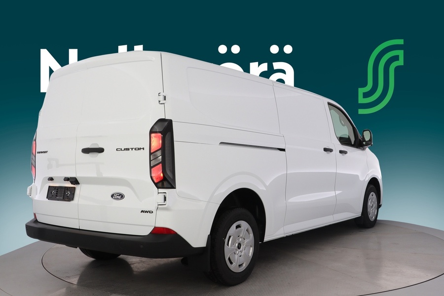 heti ajoon Ford Transit Custom