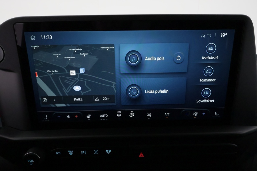 heti ajoon Ford Transit Custom