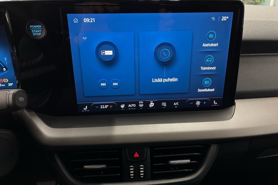 heti ajoon Ford Transit Courier