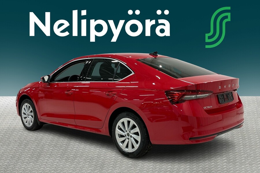 1.5 TSI 150 Style eTEC DSG Autom. - Uusi ja ajamaton - Nopeaan toimitukseen / Vetokoukku / Velvet Red Premiumväri / Sähköisesti säädettävät etuistuimet heti ajoon Skoda Octavia