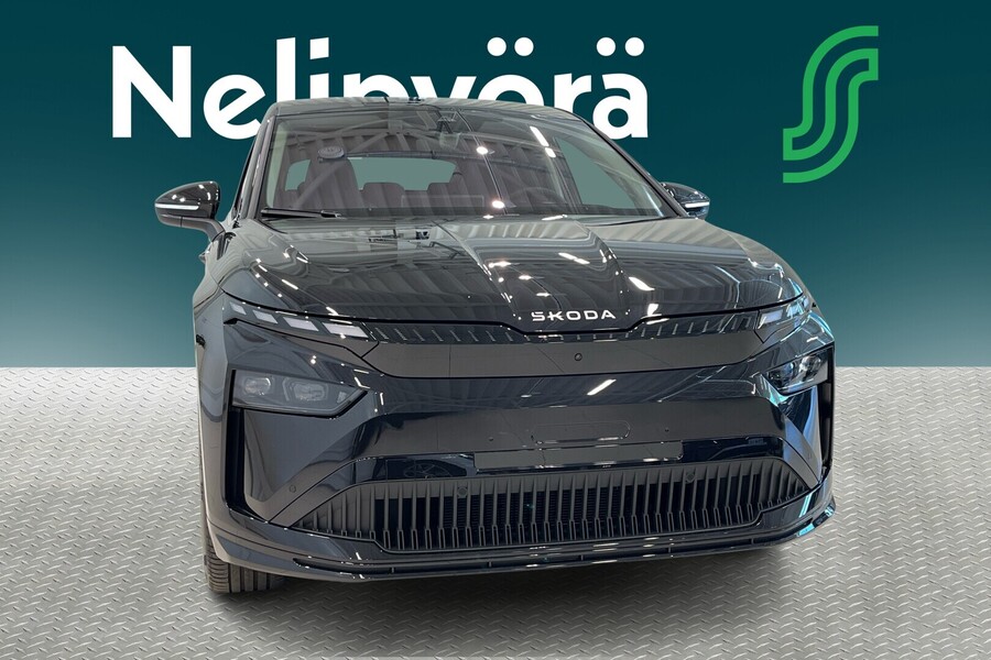Coupé 85x 4x4 Style - 21" Aquarius | Vetokoukku | Advanced-paketti | Uusi ja ajamaton | Matrix LED | Lasikatto heti ajoon Skoda Enyaq